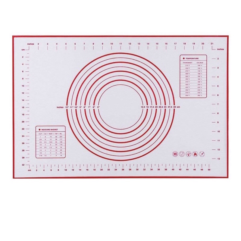 thảm nhồi bột thảm nướng silicon