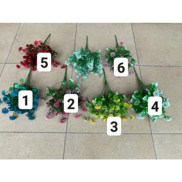 Cụm điểm bồ công anh. điểm trang trí Cây hoa giả trang trí nhà cửa ,sự kiện trang trí,phòng khách và khách sạn