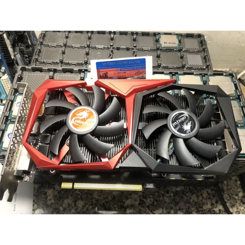 VGA Card màn hình gtx 1050ti, hiệu Gigabyte, MSI, Galaxy, Asus, Zotac, Coloful, MSI