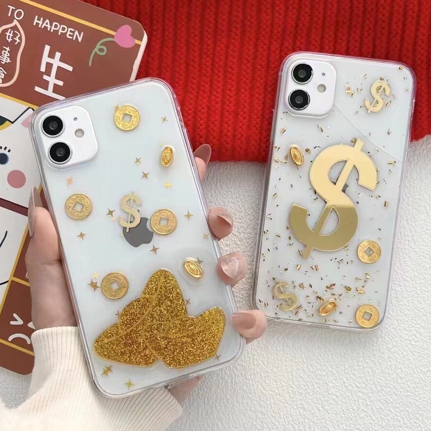 🧧 Tết🧧 - Ốp Hổ Vàng May Mắn Tài Lộc - Mèo Thần Tài  IPhone 7 8 x xs xr 11 12 13 plus / pro / max