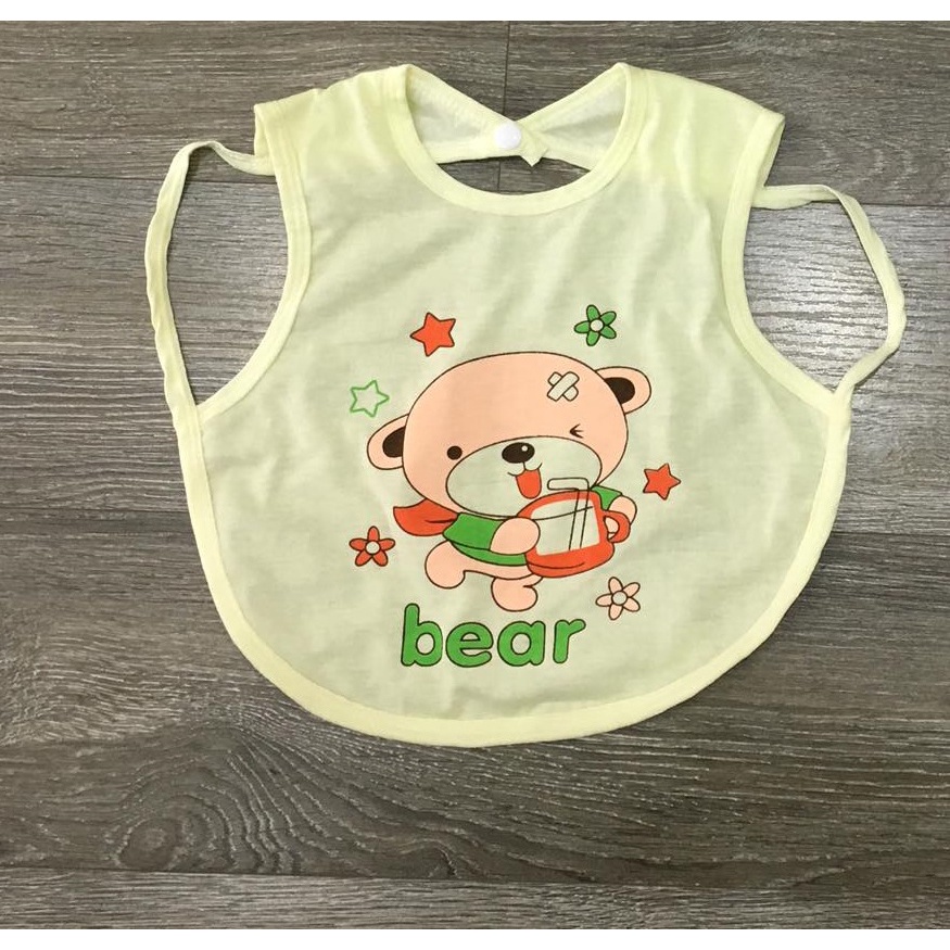 Yếm nách Fusi, yếm xỏ tay cho bé ăn dặm
