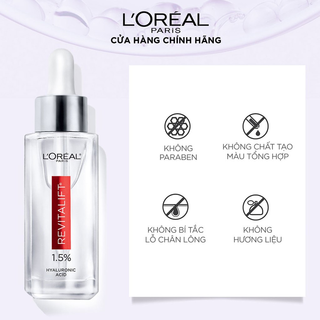 Loreal - Serum Căng Mọng Sáng Da Loreal Revitalift 1.5% Hyaluronic Acid