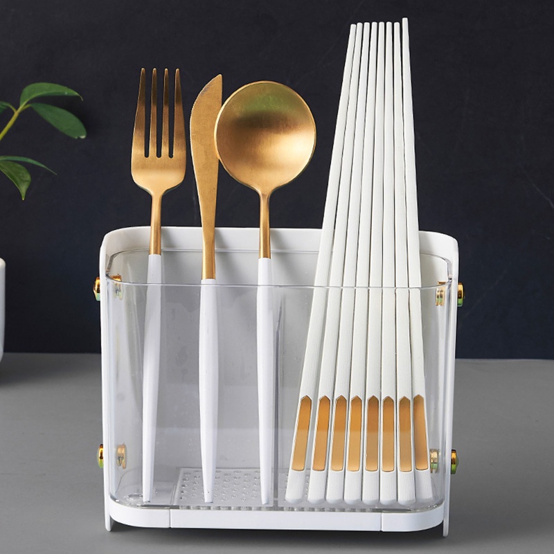 Giá Đỡ Dụng Cụ Ăn Uống Sức Chứa Lớn Sắp Xếp Gọn Gàng Cho Nhà Bếp