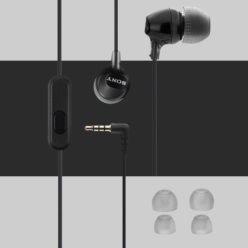 Tai Nghe Nhét Tai Sony Mdr-Ex15Ap 3.5mm Có Micro Âm Thanh Siêu Trầm