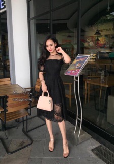 Đầm ren phối lưới