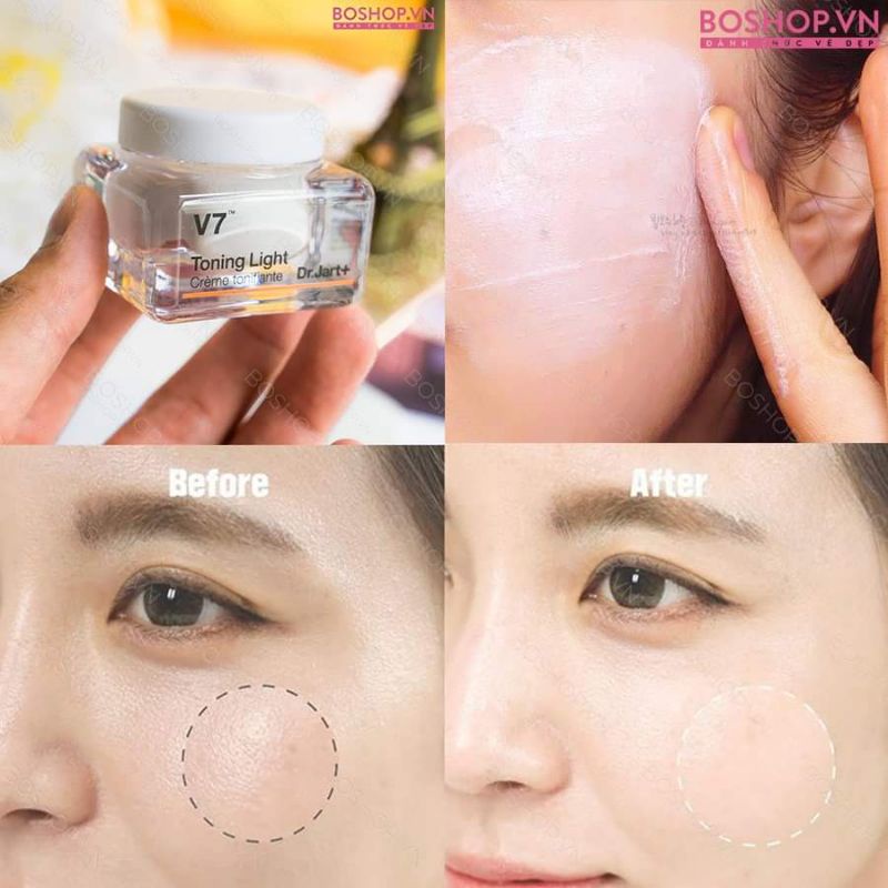 Kem V7 Toning Light Dưỡng Trắng Da Hộp Nhỏ 15ml