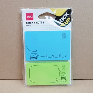 Giấy nhắn hình - Giấy note hình Deli A55502