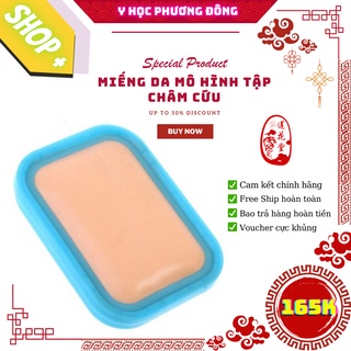 Miếng da tập châm cứu hàng mới về nhỏ gọn tiện lợi cho bác sĩ đông y