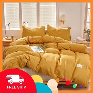 [freeship] bộ chăn ga gối [cotton tici cao cấp phong cách hàn quốc]