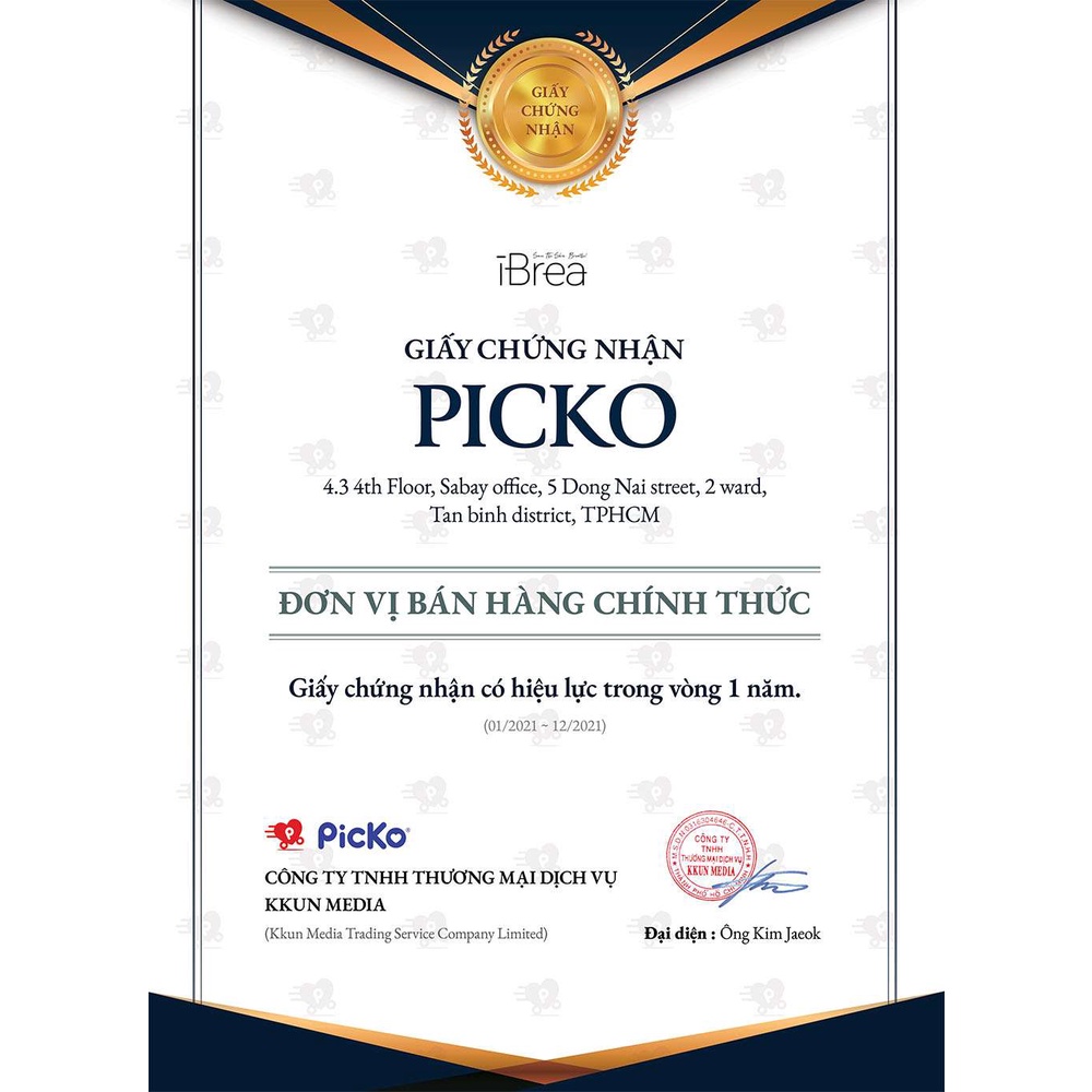 Nước Tẩy Trang IBREA Coconut Micellar Cleansing Water PICKO