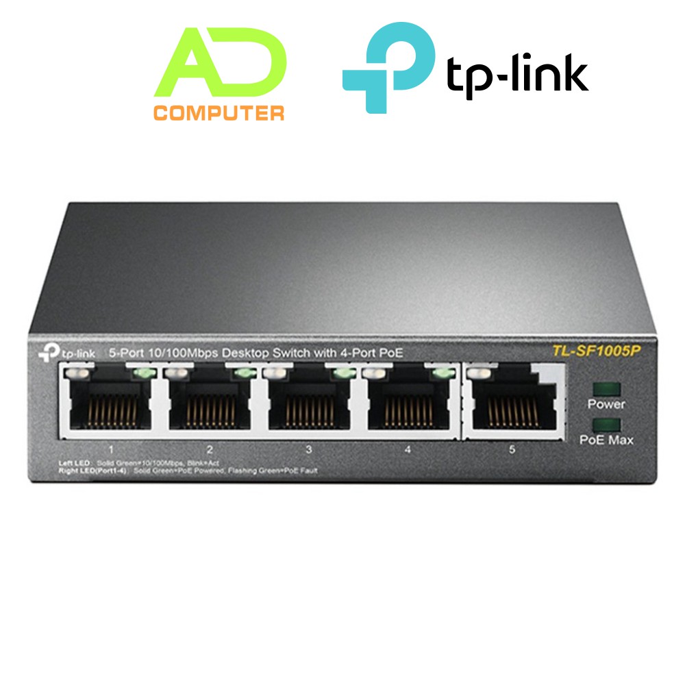 Cổng nối mạng Tplink SF1005P - AD-Computer