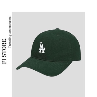 Mũ lưỡi trai unisex thêu chữ MLB