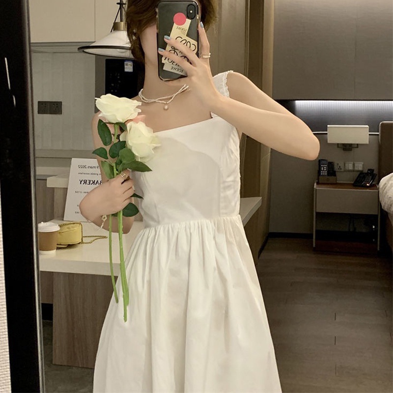 Đầm IELGY cổ vuông phong cách Pháp thời trang cho nữ