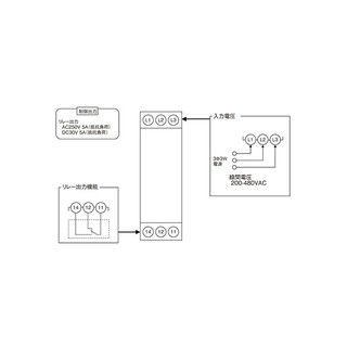 [Omron] Rơle bảo vệ mất pha, sai thứ tự pha K8DS-PH1 , kích thước gọn nhỏ dễ lắp đặt