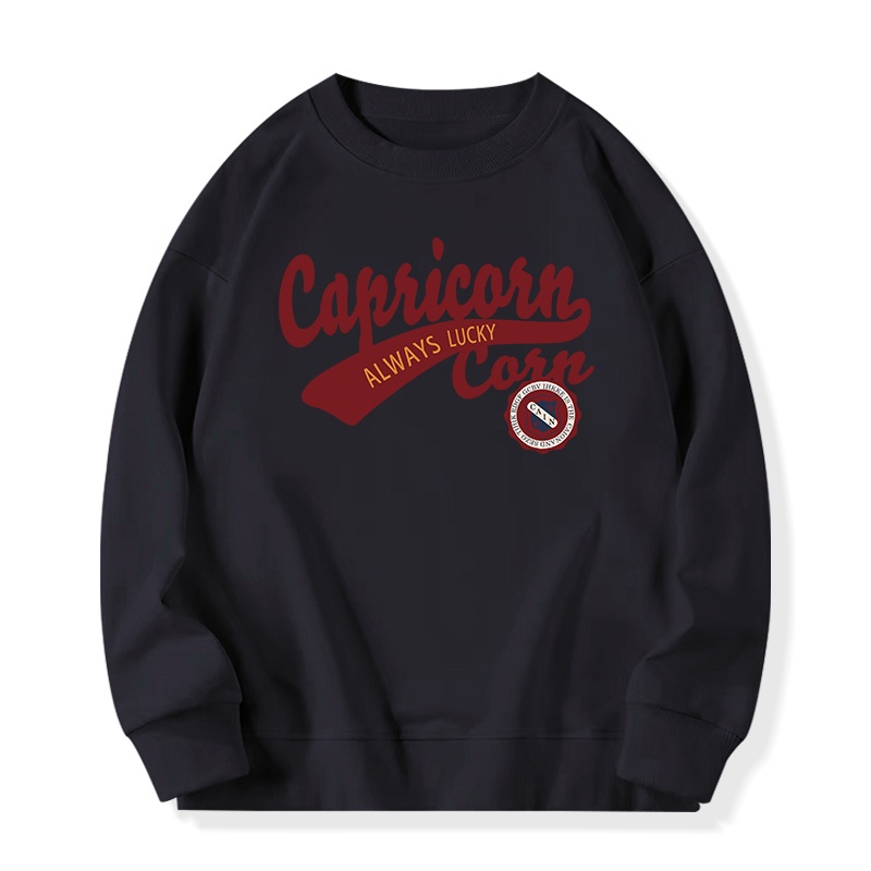 FOCUS Áo Nỉ nữ bigsize harajuku trắng retro áo dài tay ulzzang unisex 100%cotton