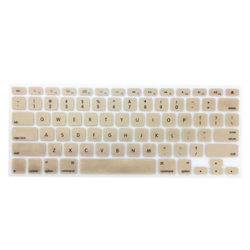 Miếng Lót Bàn Phím Silicon 14 Màu Cho Apple Macbook Pro Mac 13 15 17