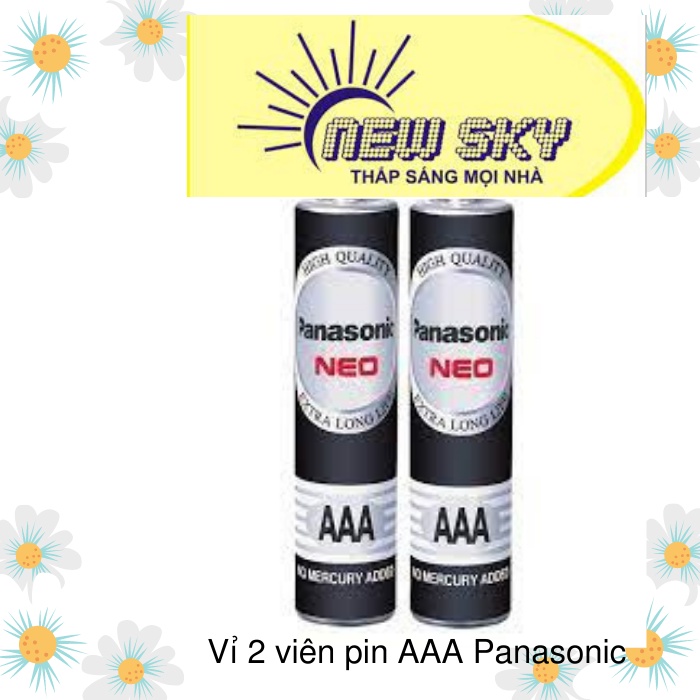 2 VIÊN PIN AAA  PANASONIC CHÍNH HÃNG