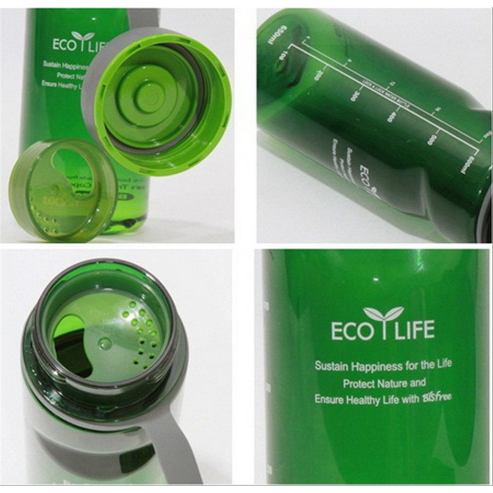 Bình đựng nước thể thao nhựa Tritan Lock&Lock Eco Life dung tích 650ml ABF603 có quai xách