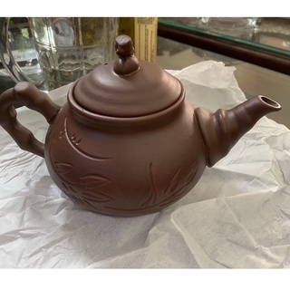 Ấm trúc nâu đất nung bát tràng 500ml