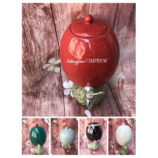 Bình sứ đựng nước Bát Tràng 4,5 lít dung tích thực(HÀNG CHUẨN ĐẸP LOẠI 1 CÓ BẢO HÀNH)