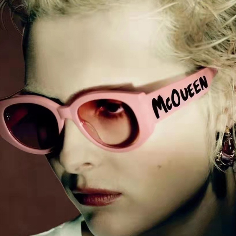 Kính Mát Gọng oval Nhỏ Phong Cách Âu Mỹ Hàng Mới 2022