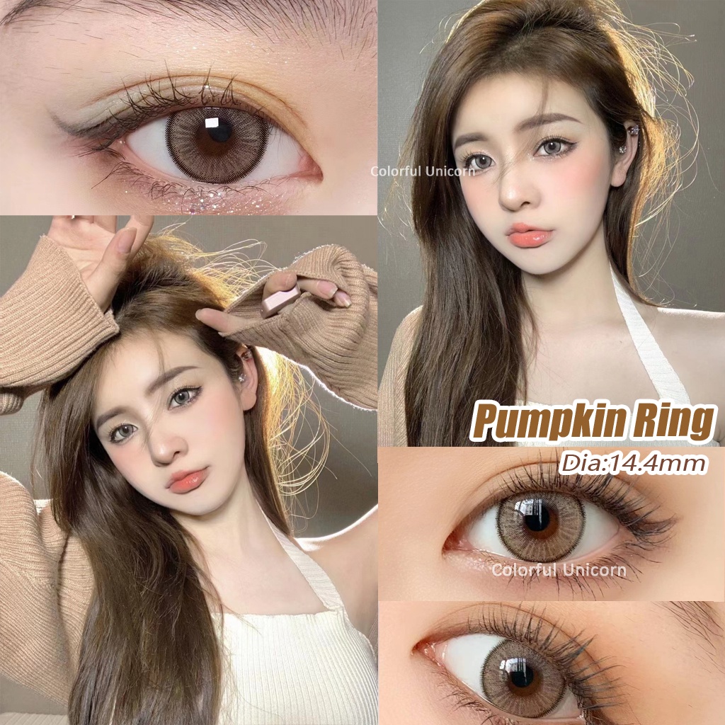 Kính áp tròng Colorhunter Dùng 1 Năm 14.4mm 0 - 8 Độ 1 cặp