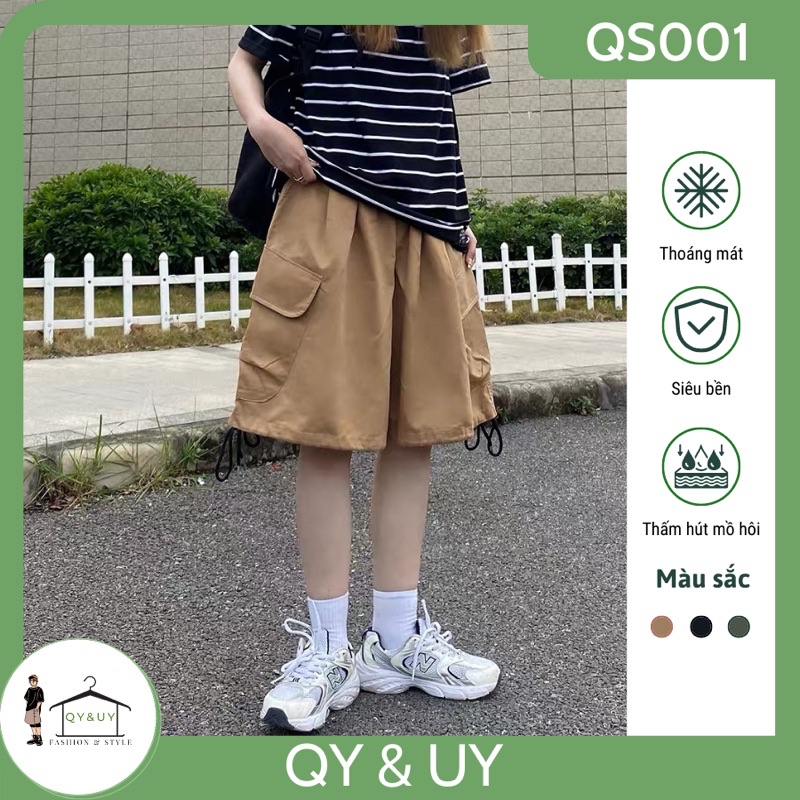 Quần short kaki thun phong cách Nhật Bản QS001
