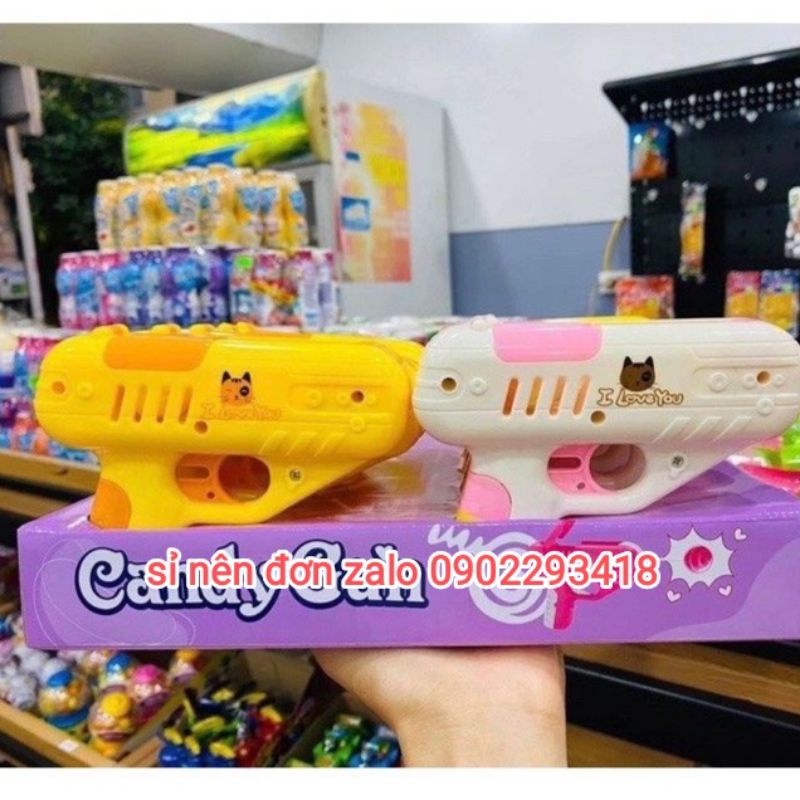 Lốc 12 Cây Súng Bắn Kẹo Mút Tạp Hoá Cổng Trường 96