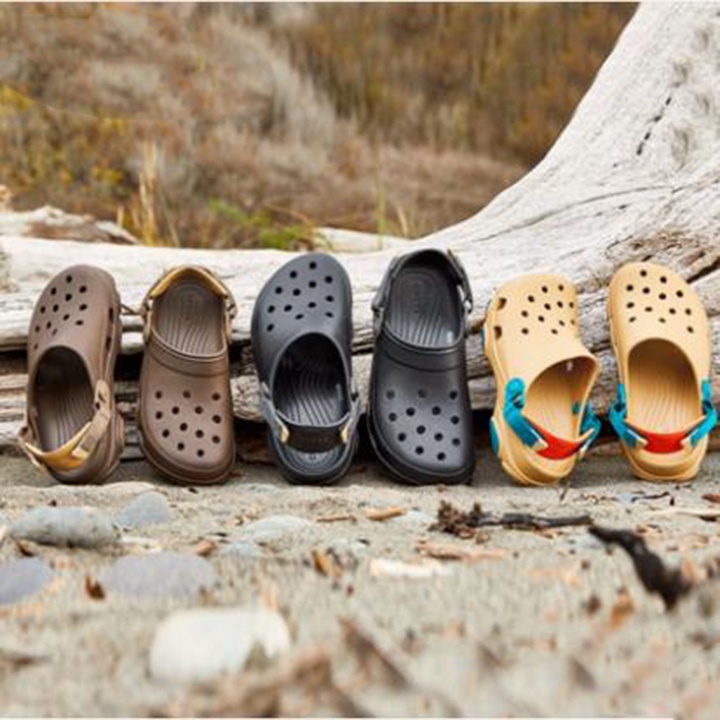 Dép sục bít mũi nhựa cá sấu offroad all terrain đi mưa, lội nước, đi biển, chống hôi chân