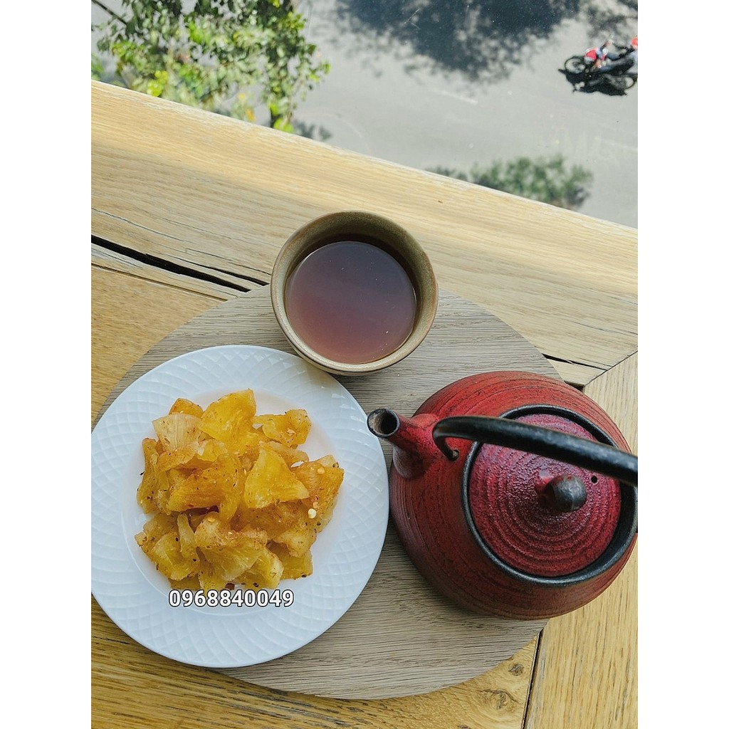 Thơm Dứa tẩm muối ớt sấy dẻo