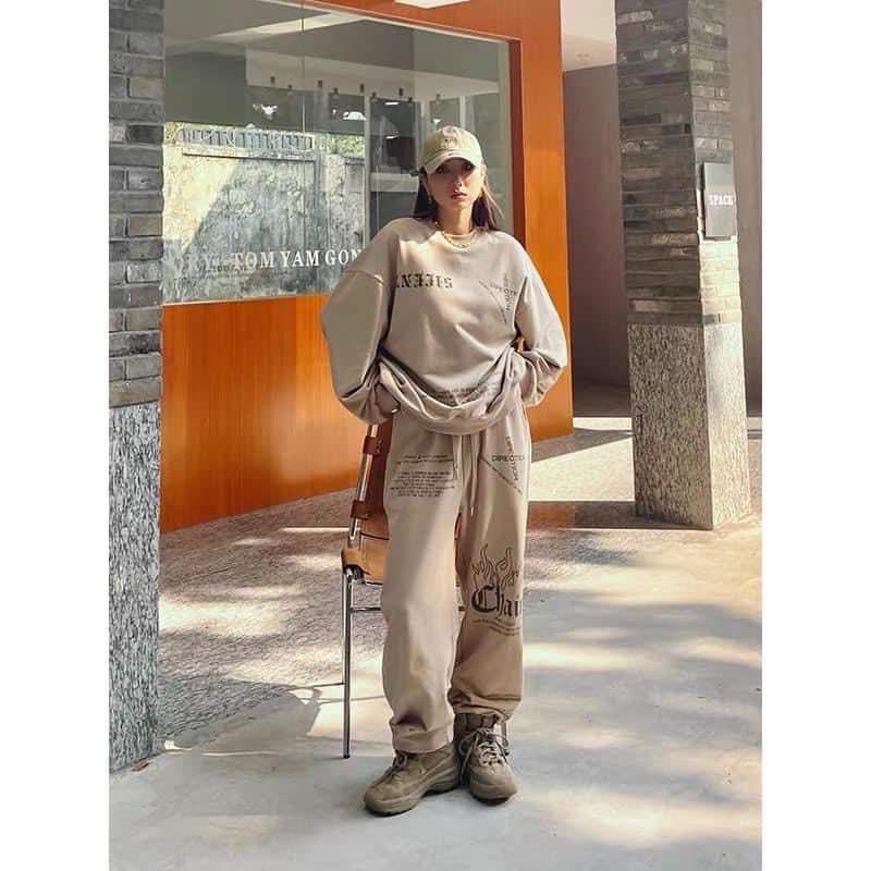 Bộ nỉ nâu CAFE TC6