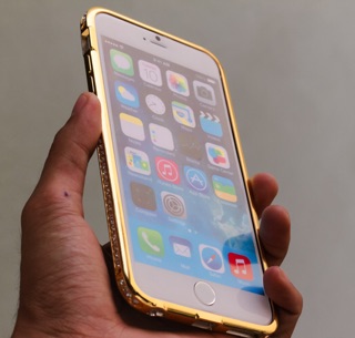 Ốp viền đính đá iphone 6