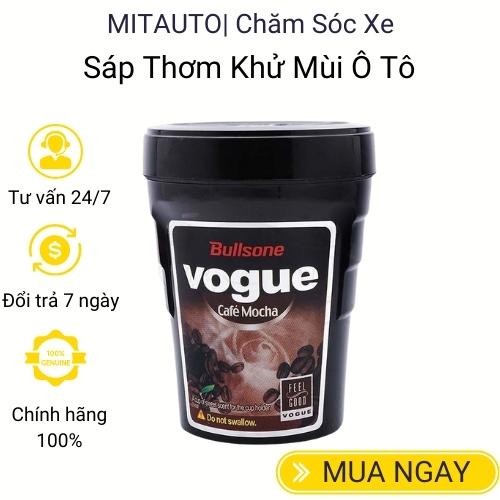 Sáp thơm phòng ngủ tủ quần áo nhà vệ sinh ô tô xe hơi mùi cafe khử mùi hương thơm dịu nhẹ Builsone Vogue Mitauto