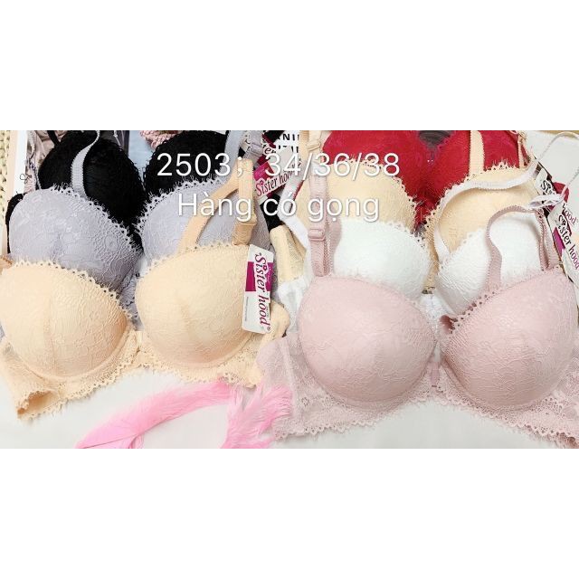 2503) áo lót mở khuy cài ngực ,đệm siêu dày 4cm_hàng thái lan