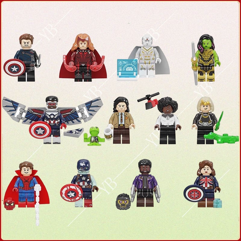 Bộ đồ chơi lắp ráp Mô hình nhân vật khối xây dựng đồ chơi