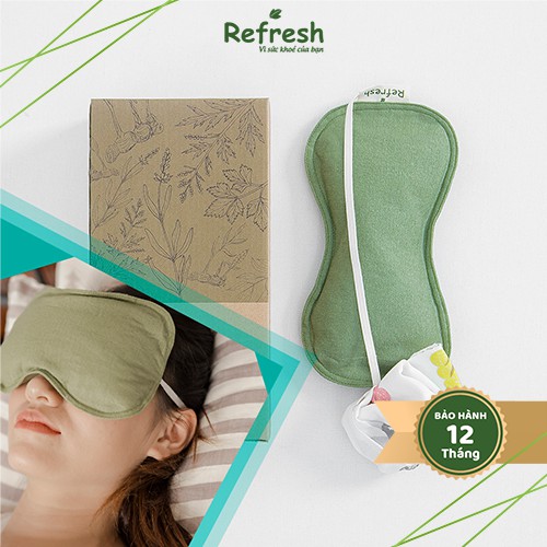 Túi chườm giảm nhức mỏi mắt 100% thảo dược thiên nhiên - REFRESH