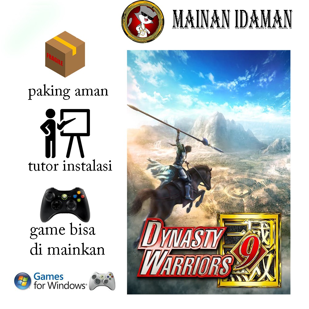 Mô Hình Nhân Vật Chiến Binh Game Dynasty Warriors 9