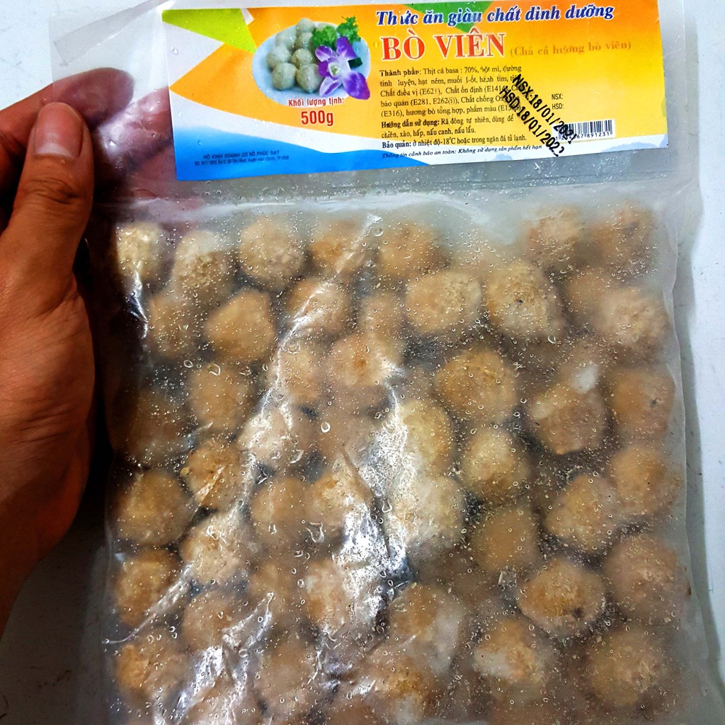 Bò Viên Ngon Phúc Đạt 500g Loại Ngon