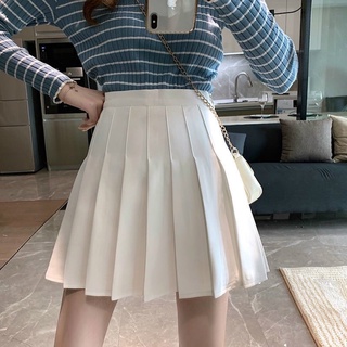 Chân váy tennis basic nâu thời trang Hàn Quốc