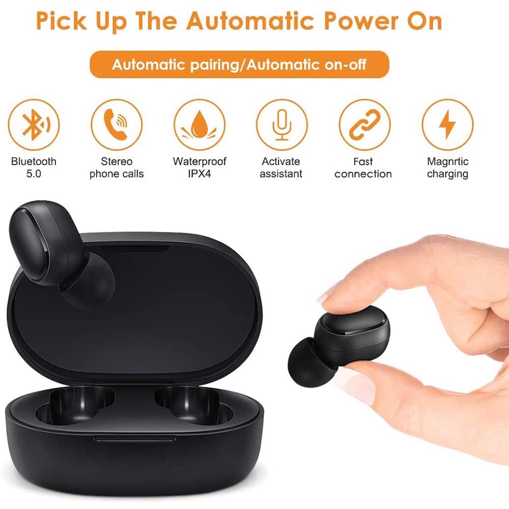 Tai nghe bluetooth xiaomi mini không dây True Wireless Earbuds Basic S - Hàng chính hãng - BH12 tháng