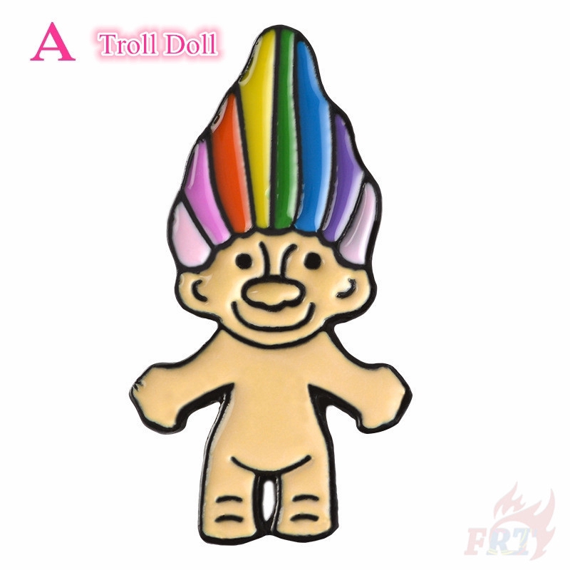 Ghim cài áo hình Troll Doll / Mr. Potato / Betty Boop dễ thương