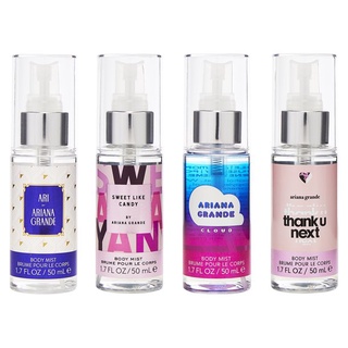 Xịt thơm toàn thân Body mist Ariana Grande 50ml Ari, Thank u next, Cloud, Sweet Like Candy