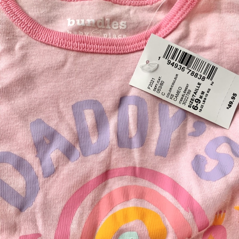 Bộ Quần Áo Dài Tay Bé Gái PLACE Hàng Xuất Dư Xịn Chất Mịn Đẹp 100% Cotton In Hình Dễ Thương 2 Màu