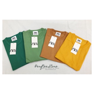 Áo thun trơn Zara Basic Compact form nam nữ cotton 4 chiều co dãn |𝑷𝑬𝑹𝑭𝑻𝑬𝑬|[ʜı̀ɴʜ•ᴄʟɪᴘ ᴛʜᴀ̣̂ᴛ]