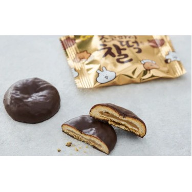 Bánh chocopie nhân gạo nếp/mochi chocochip CW