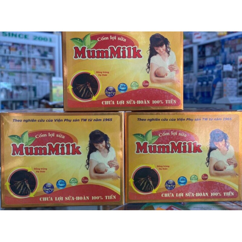 CỐM LỢI SỮA MUM MILK ( Mua 5 Tặng 1 Gel Rửa Tay Khô Dr.Safe 100ml )