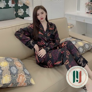 Bộ Đồ Pijama Lụa - Bộ Lụa Satin Tay Dài [HÀNG ĐẸP CHUẨN] [ẢNH THẬT+VIDEO]