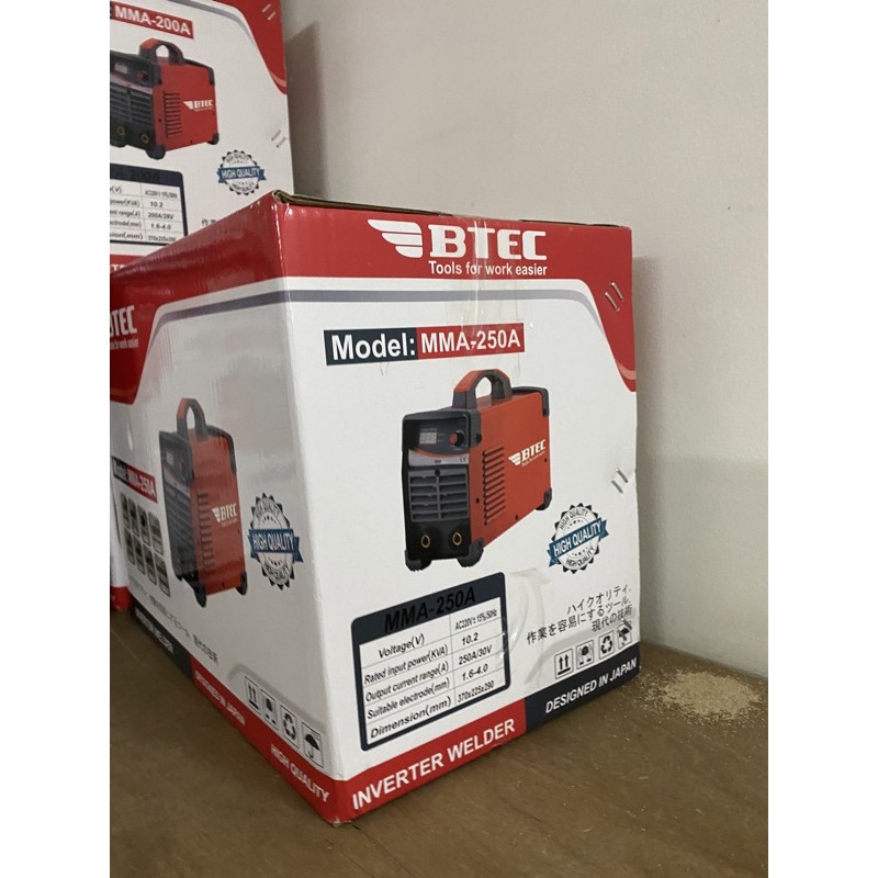 Máy hàn btec 250 bao mạnh xác to