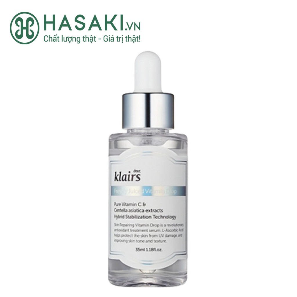 Tinh Chất Làm Sáng Da Klairs Freshly Juiced Vitamin Drop 35ml