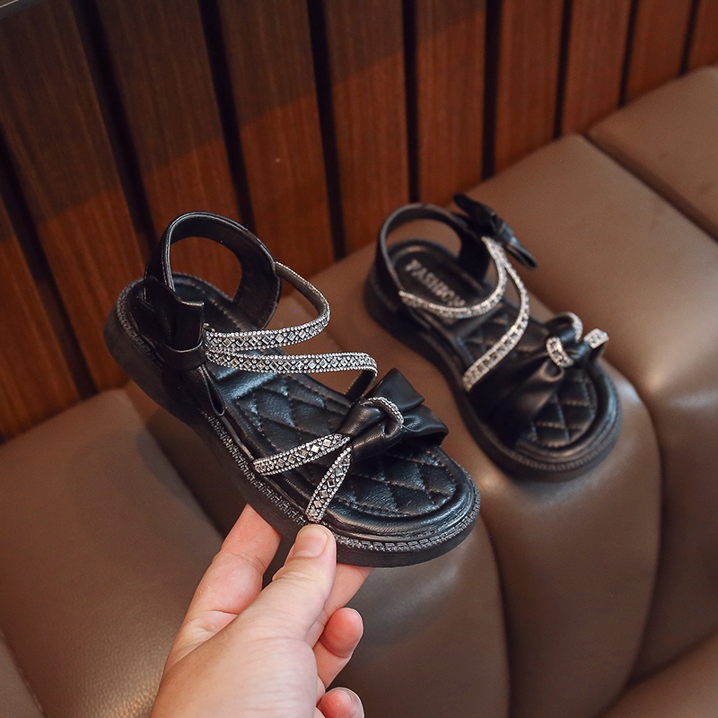 Sandal Thiết Kế Mới Thời Trang Theo Phong Cách Hàn Quốc Cho Bé Gái